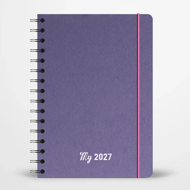 My365 My 2027 agenda semainier A5 spirale souple