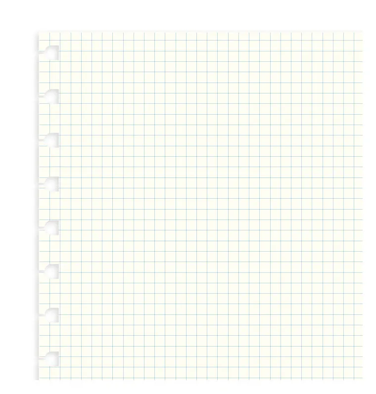 Filofax Classic A4 recharge notebook quadrillé