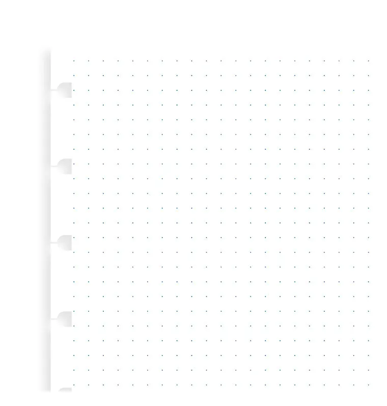 Filofax Classic Recharge A5 pointillée