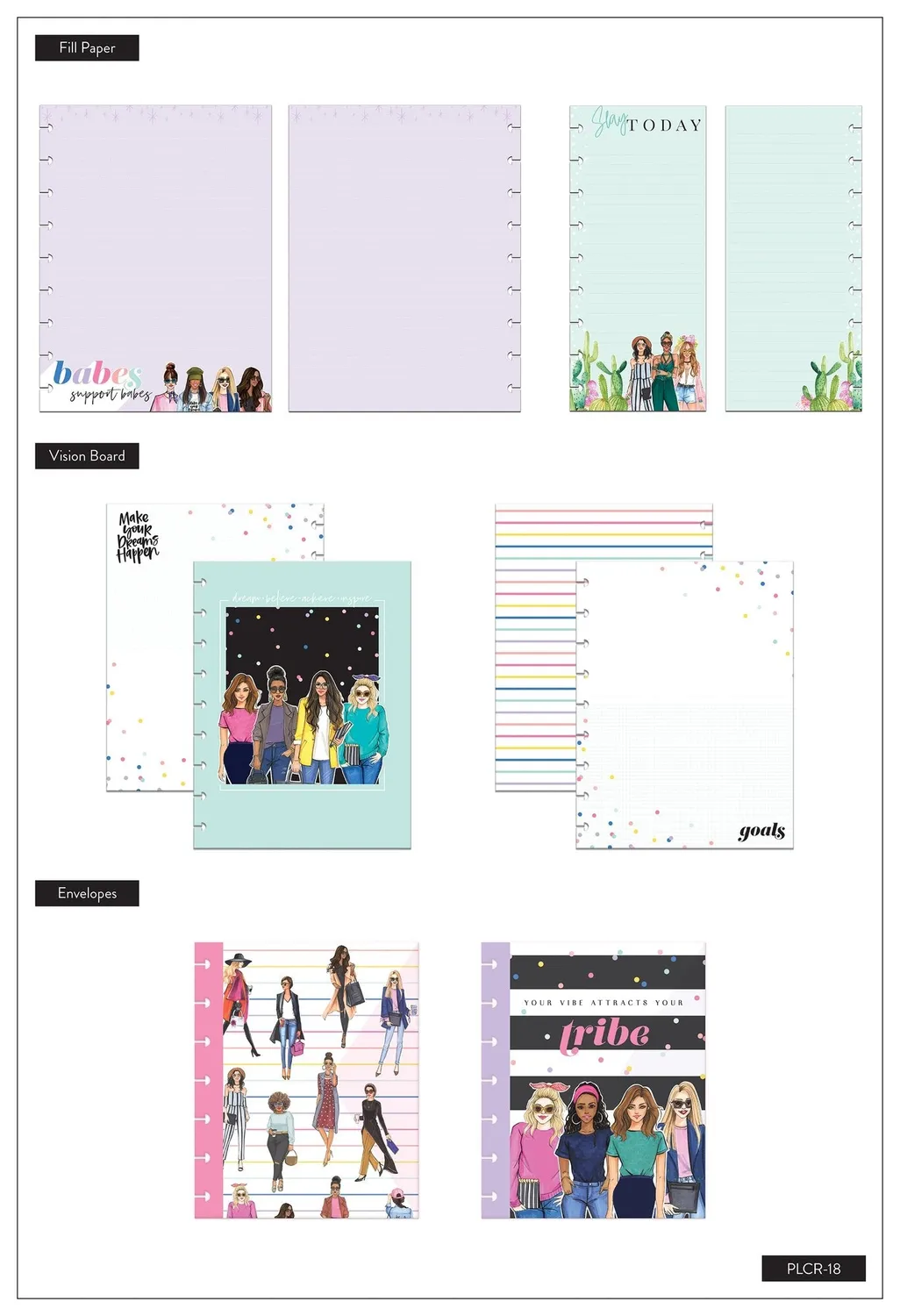 Happy Planner Rongrong Classic compagnon accessoires planner