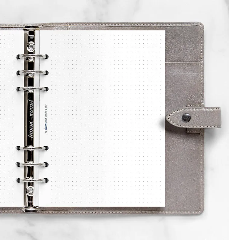 Filofax Classic recharge pointillee A5 Journal