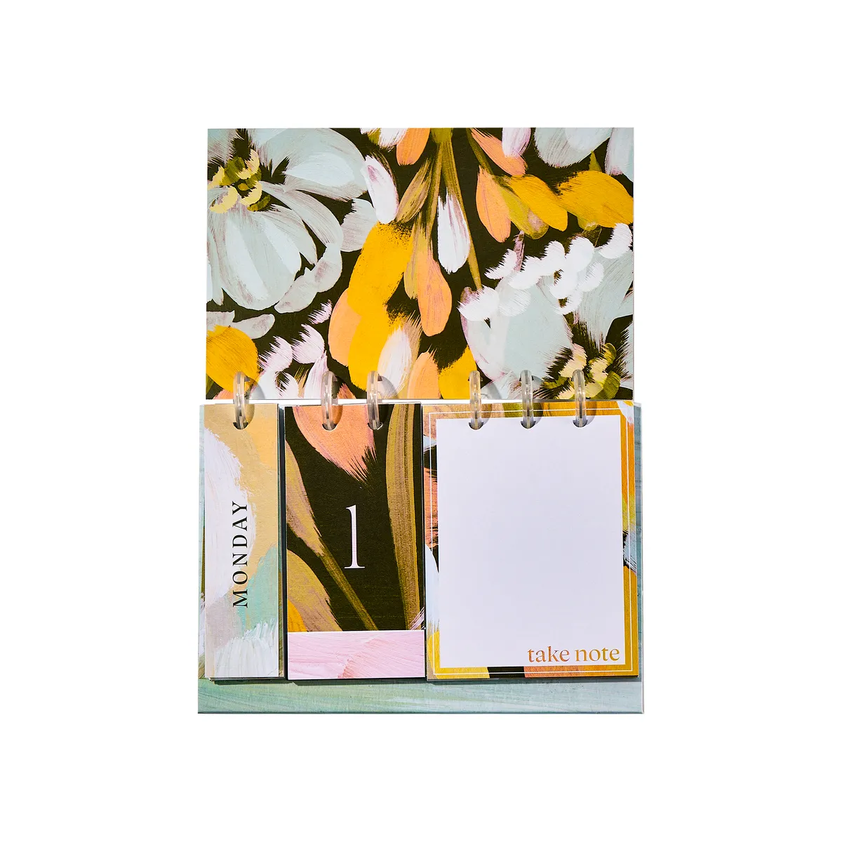 Me & my big ideas Brushstroke Florals calendrier chevalet