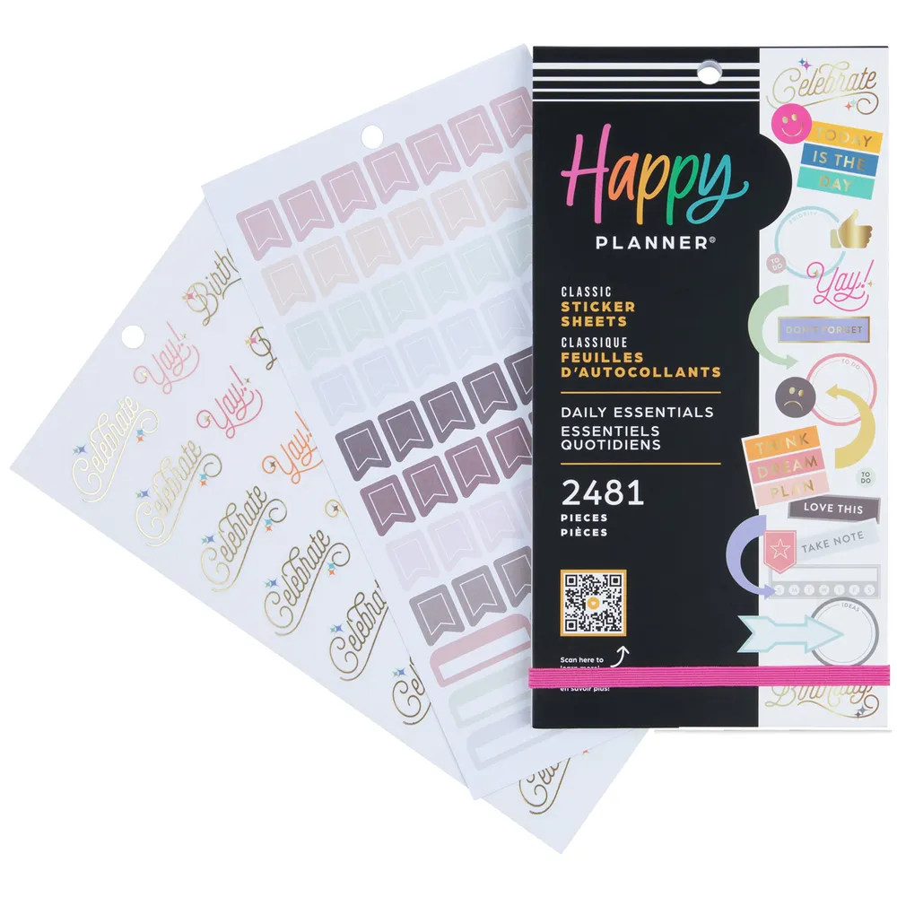 Me & my big ideas Daily Essentials Value Pack stickers 2481 fonctionnels