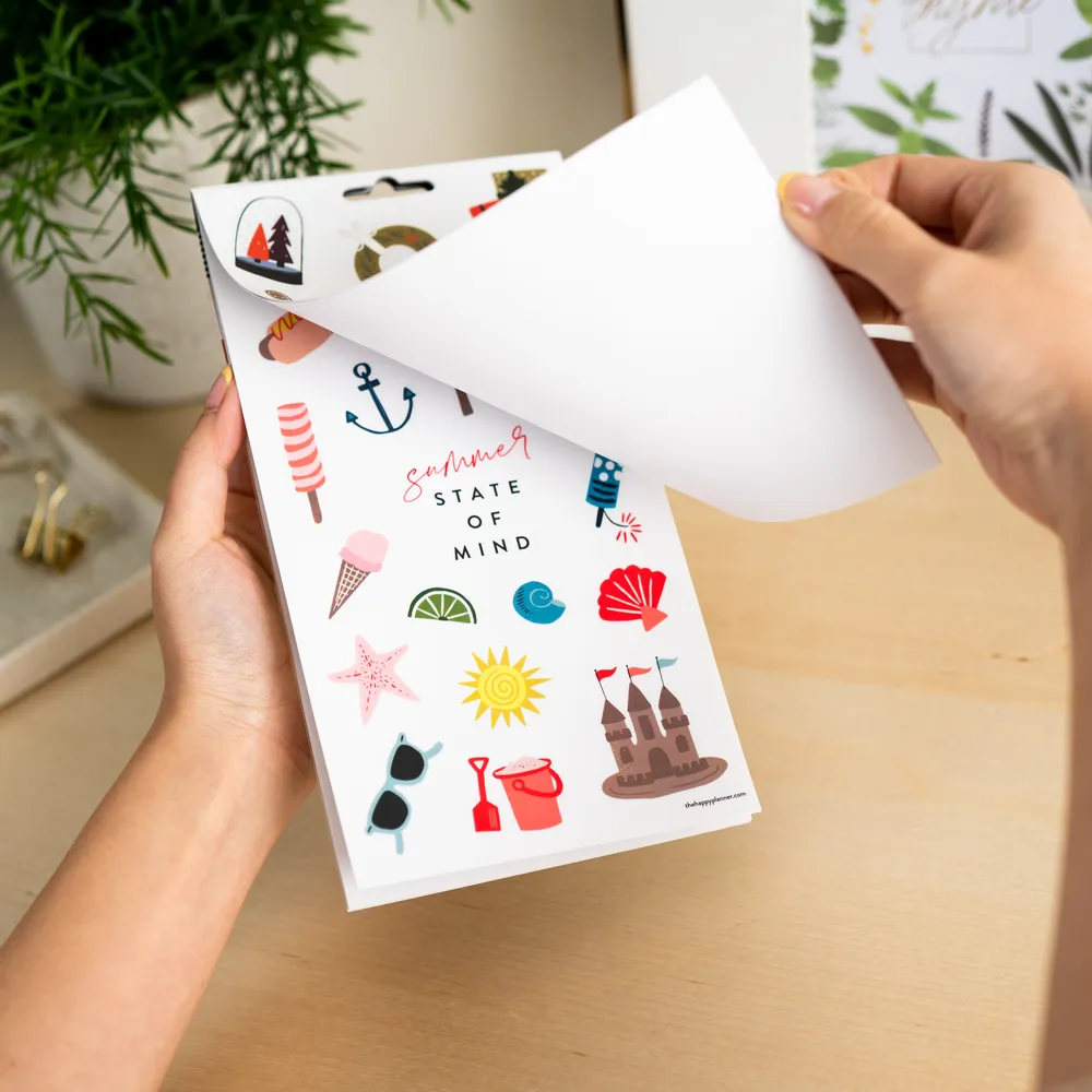 Me & my big ideas Cheerful Seasonal stickers 5 feuilles 97 motifs saisons