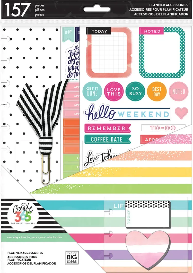 Happy Planner Life is Lovely Big kit accessoires Big