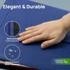 Poprun classeur à anneaux bleu cuir PU 1,5 pouce