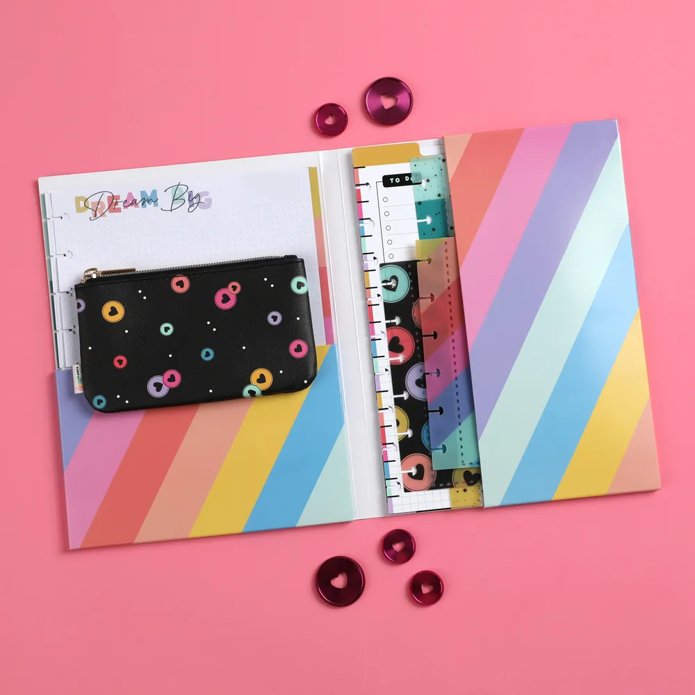Happy Planner Happy Brights Classic compagnon accessoires pochette