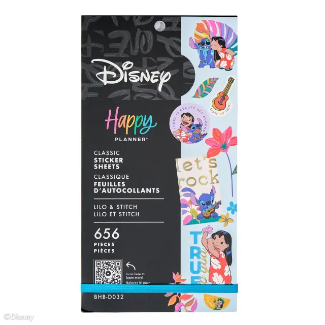 Happy Planner Disney Lilo & Stitch stickers Classic 656 pièces