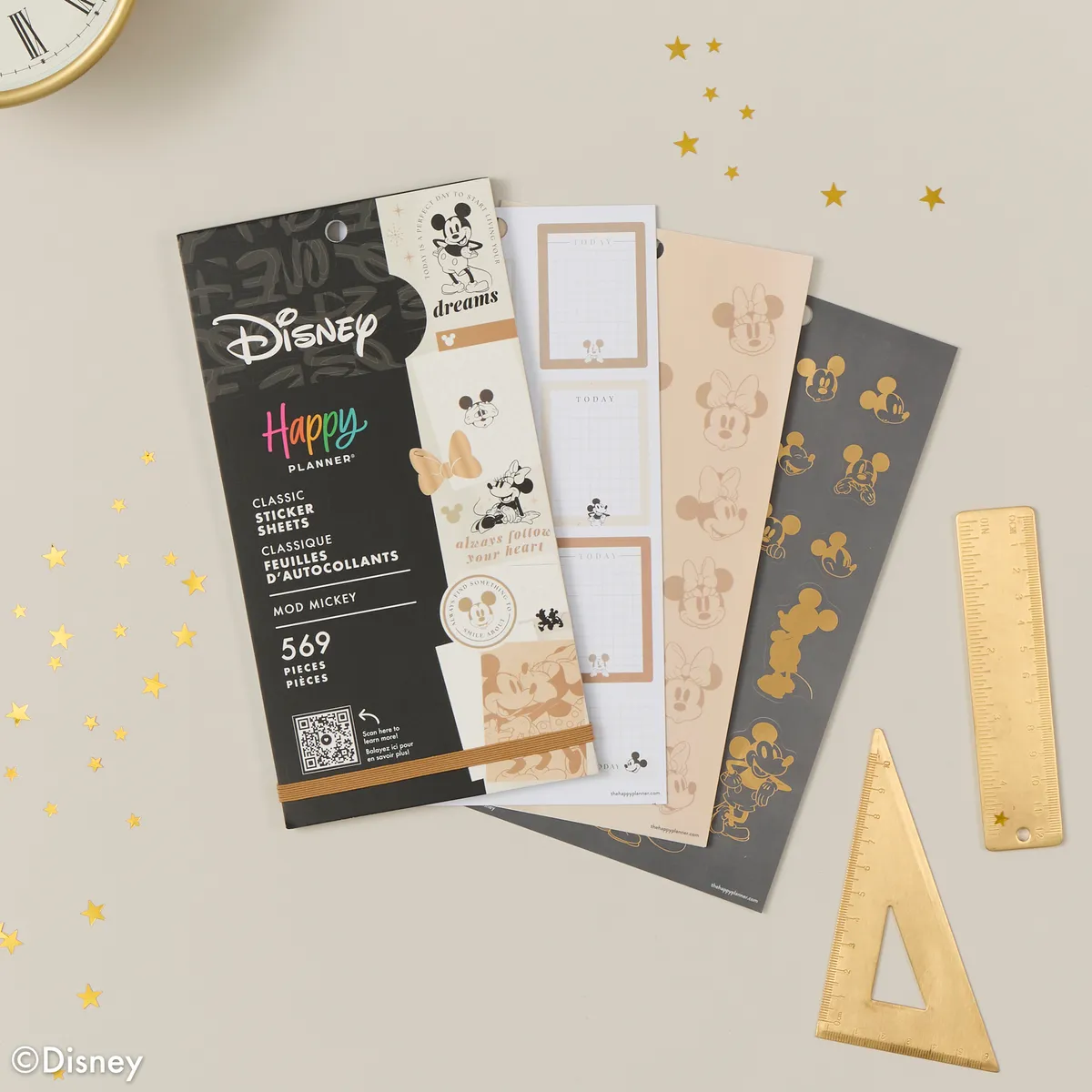 Happy Planner Disney Mod Mickey Mouse stickers value pack 569