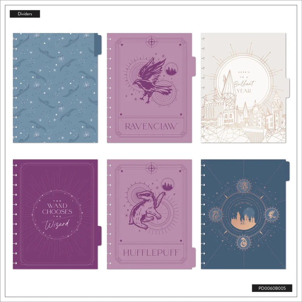 Happy Planner Harry Potter agenda Big non daté 12 mois