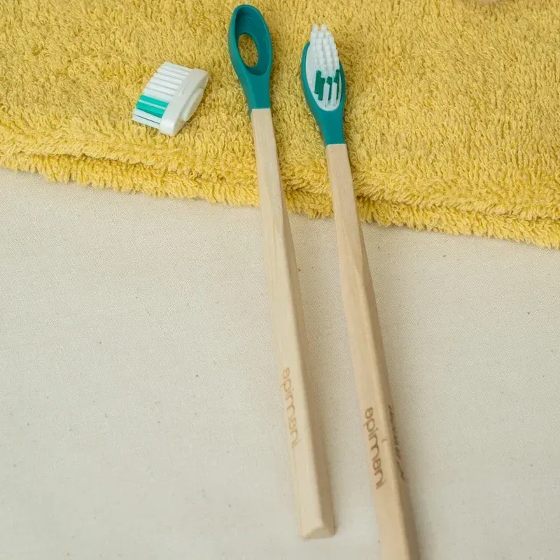 My365 Manche brosse à dents bois rechargeable