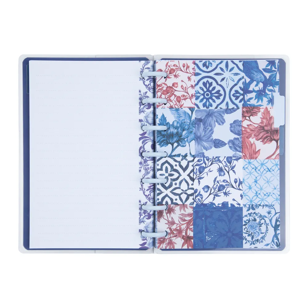 Happy Planner Shibori Mini Notebook 60 feuilles carnet pointillé ligné