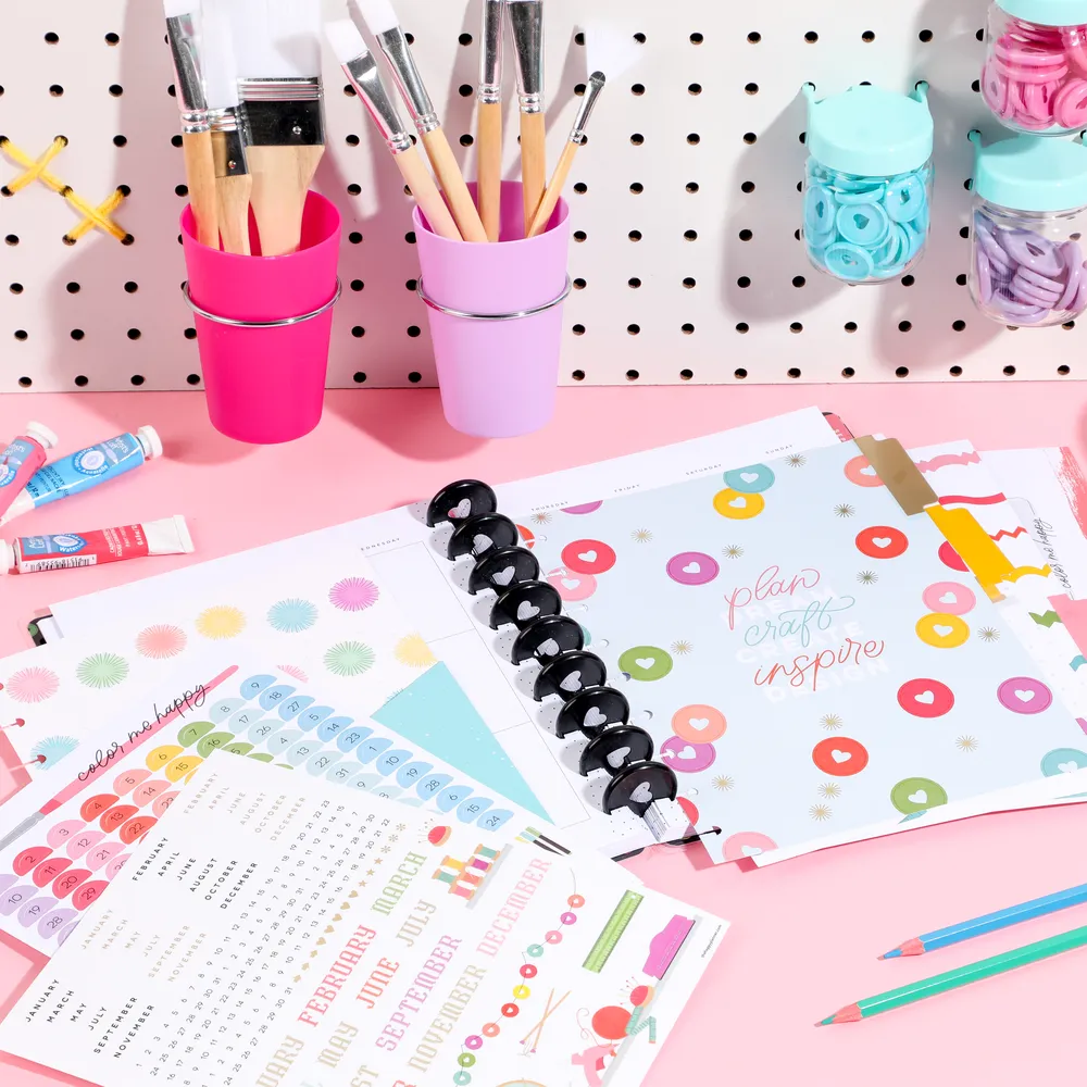 Happy Planner Miss Maker recharge checklist Classic 4 mois couture