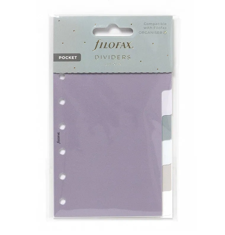 Filofax Norfolk intercalaires pocket x6 campagne