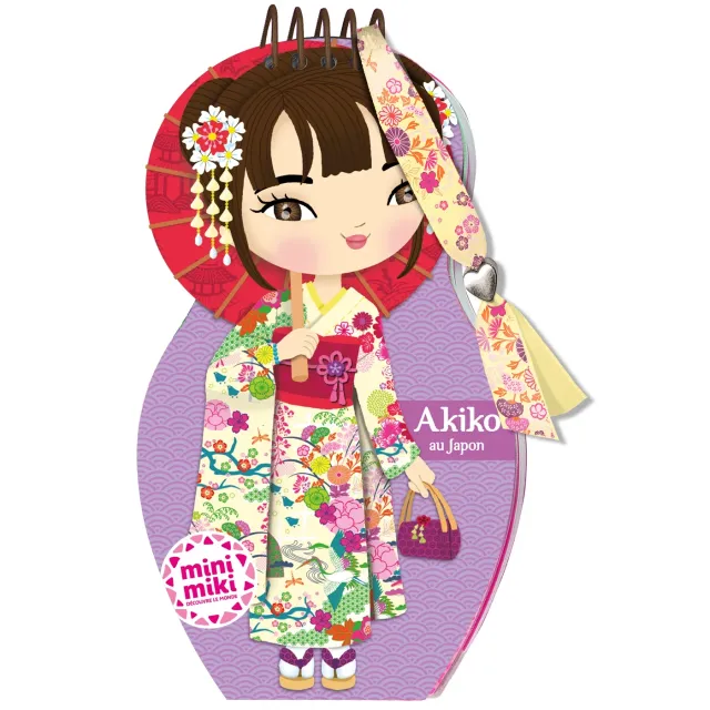 Frigobloc Minimiki Akiko au Japon carnet créatif neuf