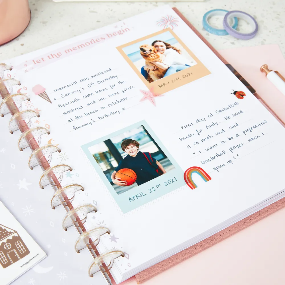 Me & my big ideas Cheerful Seasonal stickers 5 feuilles 97 motifs saisons