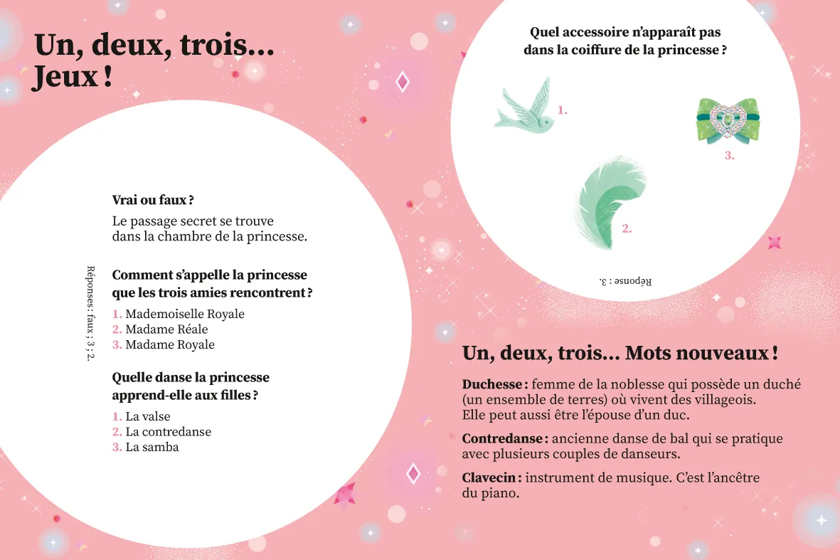Frigobloc Une deux trois Danseuses Tome 13 roman Versailles