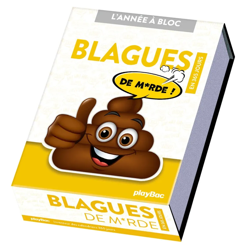 Frigobloc Blagues de m*rde calendrier 365 jours humour