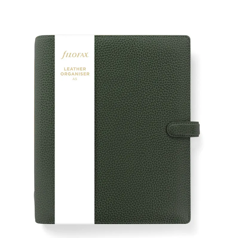 Filofax Finsbury Organiseur A5 cuir woodland