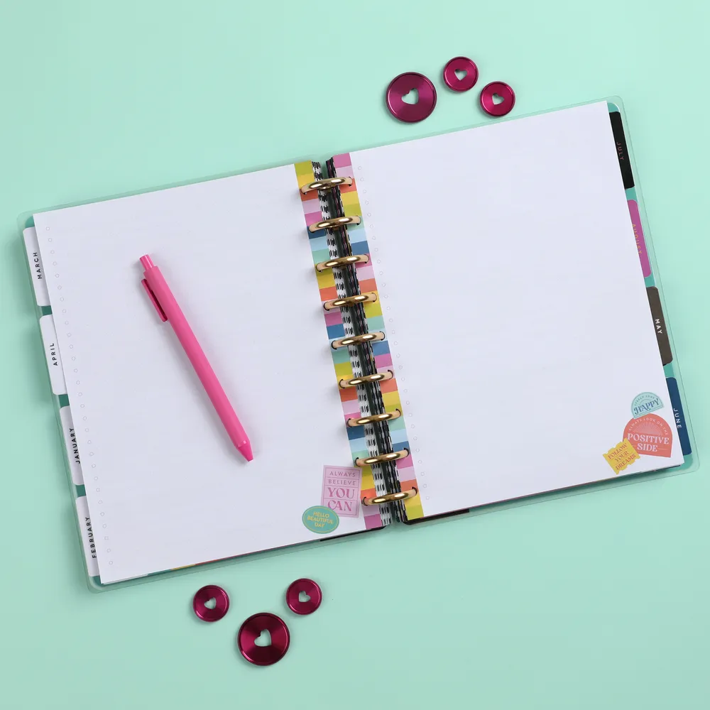 Happy Planner Spread Some Happy recharge papier pointillé Classic 40 feuilles