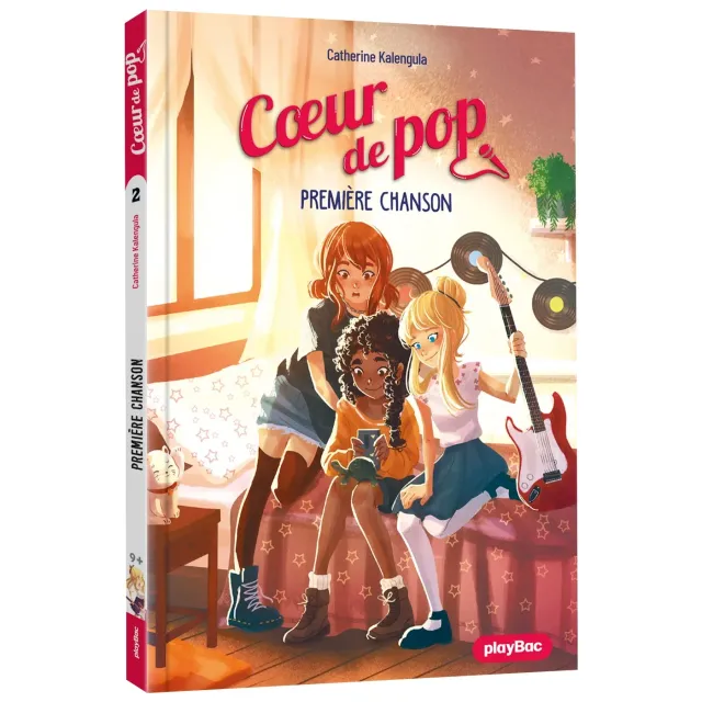 Frigobloc Coeur de Pop Tome 2 Première chanson roman 8-12 ans