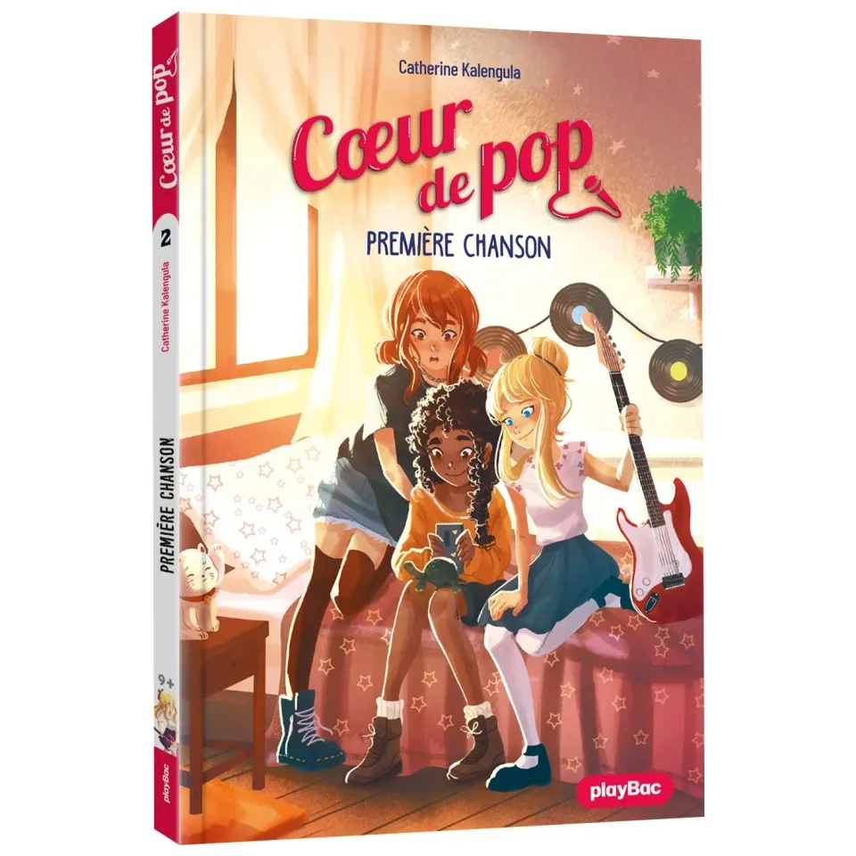 Frigobloc Coeur de Pop Tome 2 Première chanson roman 8-12 ans