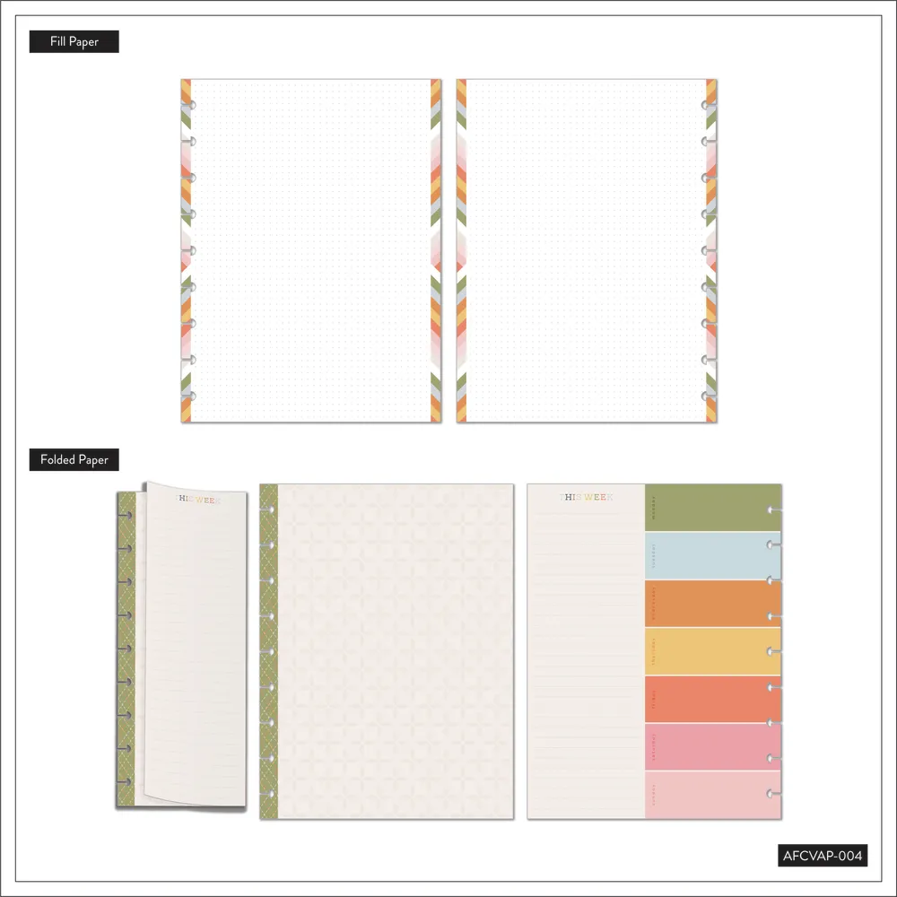 Happy Planner Simple Joys kit accessoires Classic à anneaux