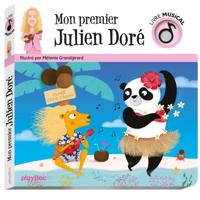 Frigobloc Mon premier Julien Doré livre musical 1 an