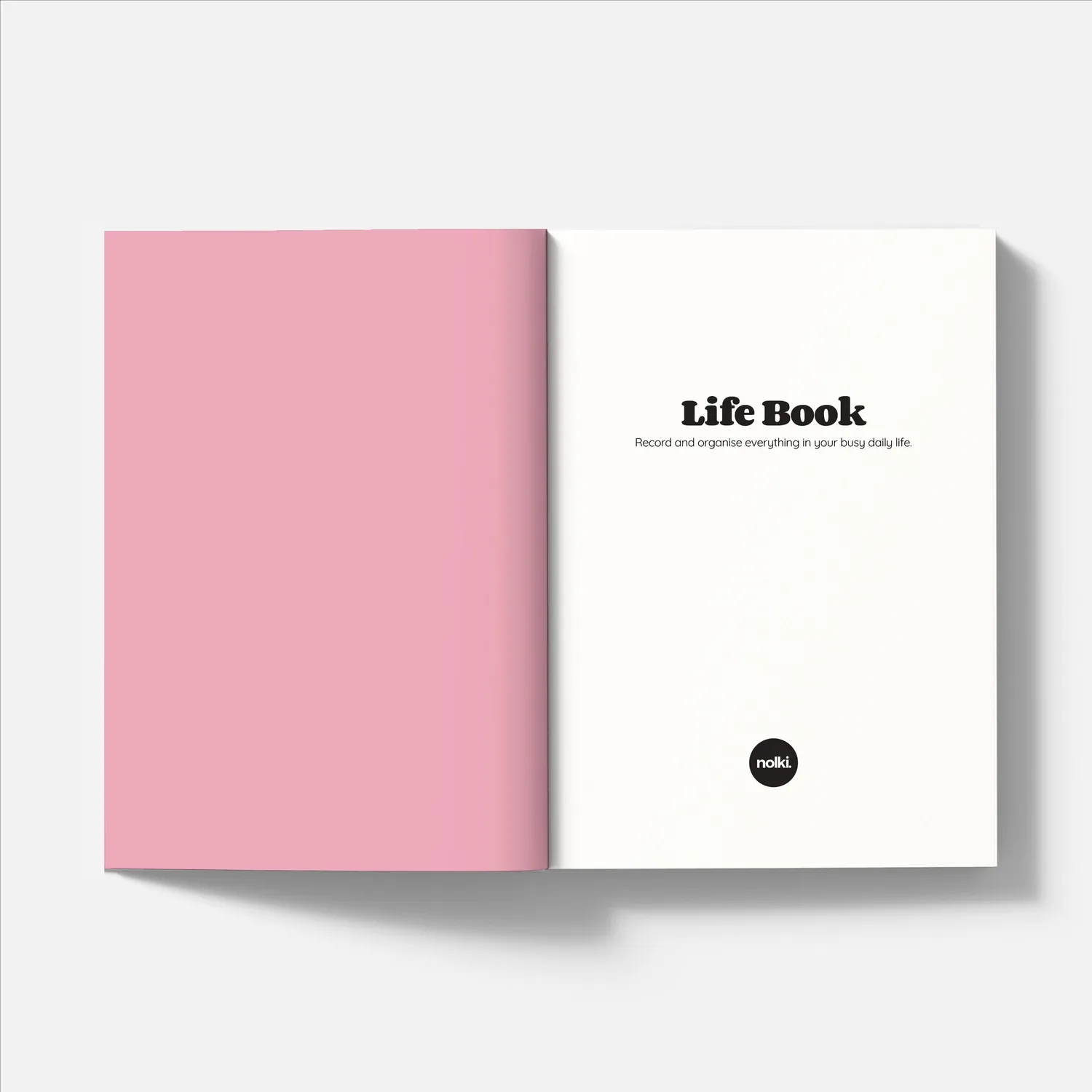 Nolki Life Book planificateur A5 188 pages
