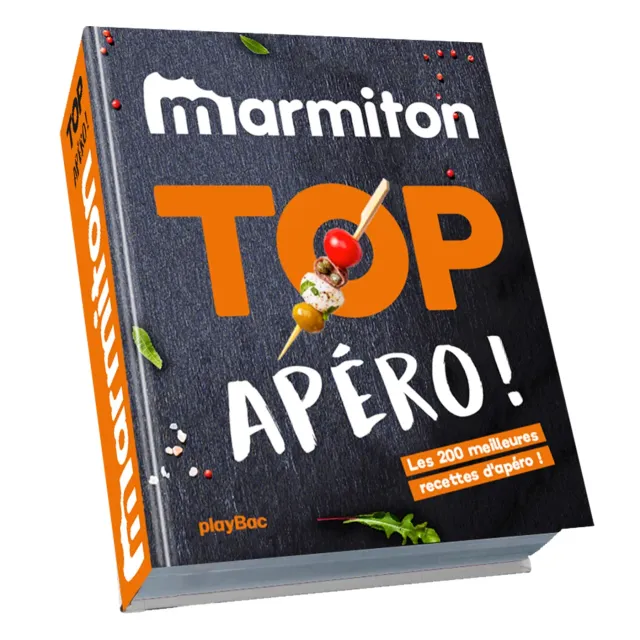 Marmiton Top Apéro livre 200 recettes apéritives