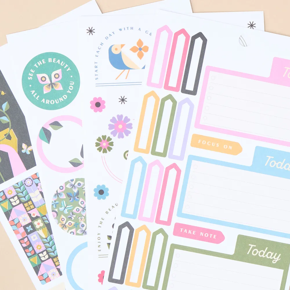 Happy Planner Mod Garden stickers value pack 928 autocollants