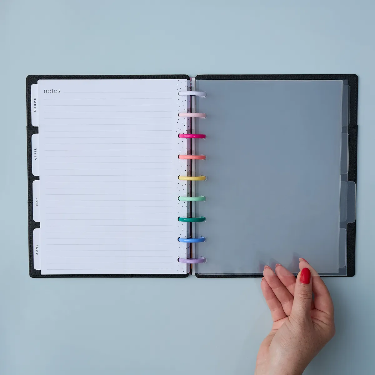 Happy Planner Transparent intercalaires Classic 6 plastiques