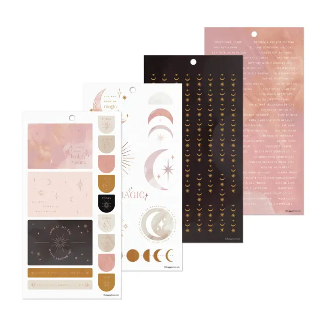 Happy Planner Everyday Magic stickers astrologie 725