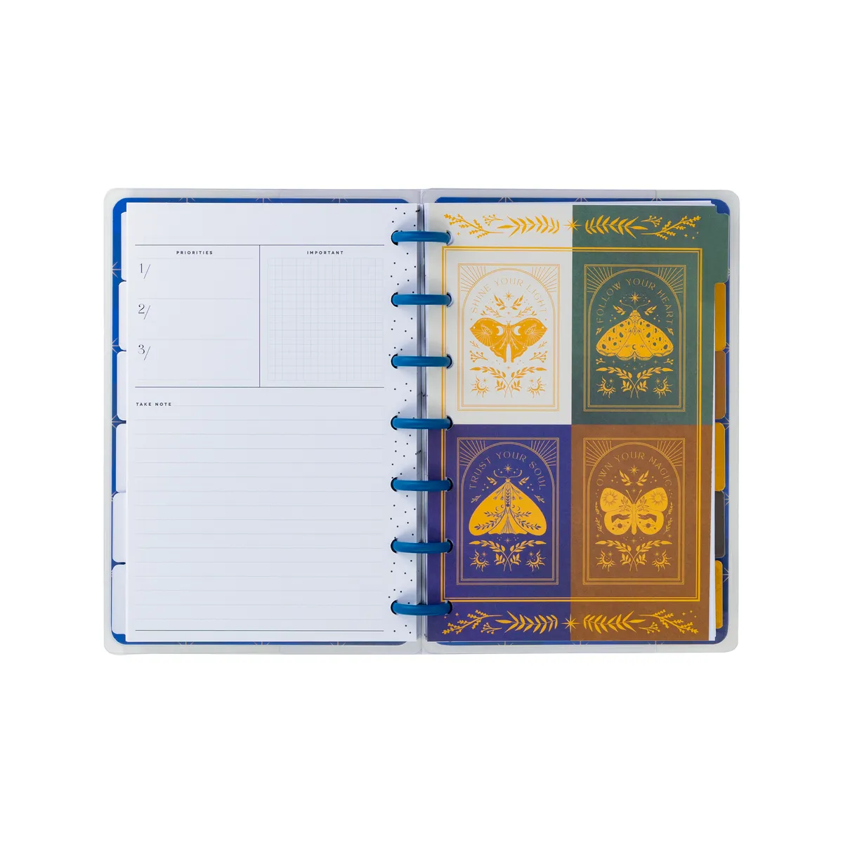 Happy Planner Share Your Magic agenda Mini horizontal non daté