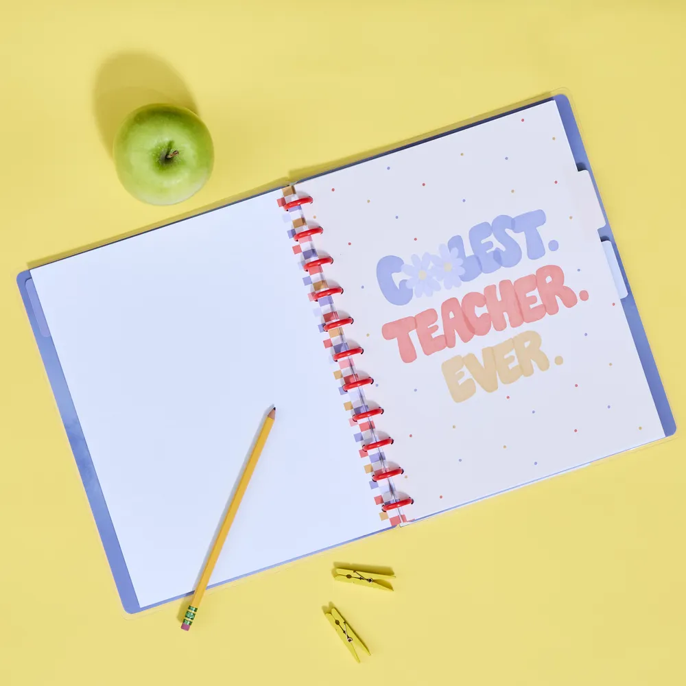 Happy Planner Happy Notes Coolest Teacher Ever carnet 60 feuilles