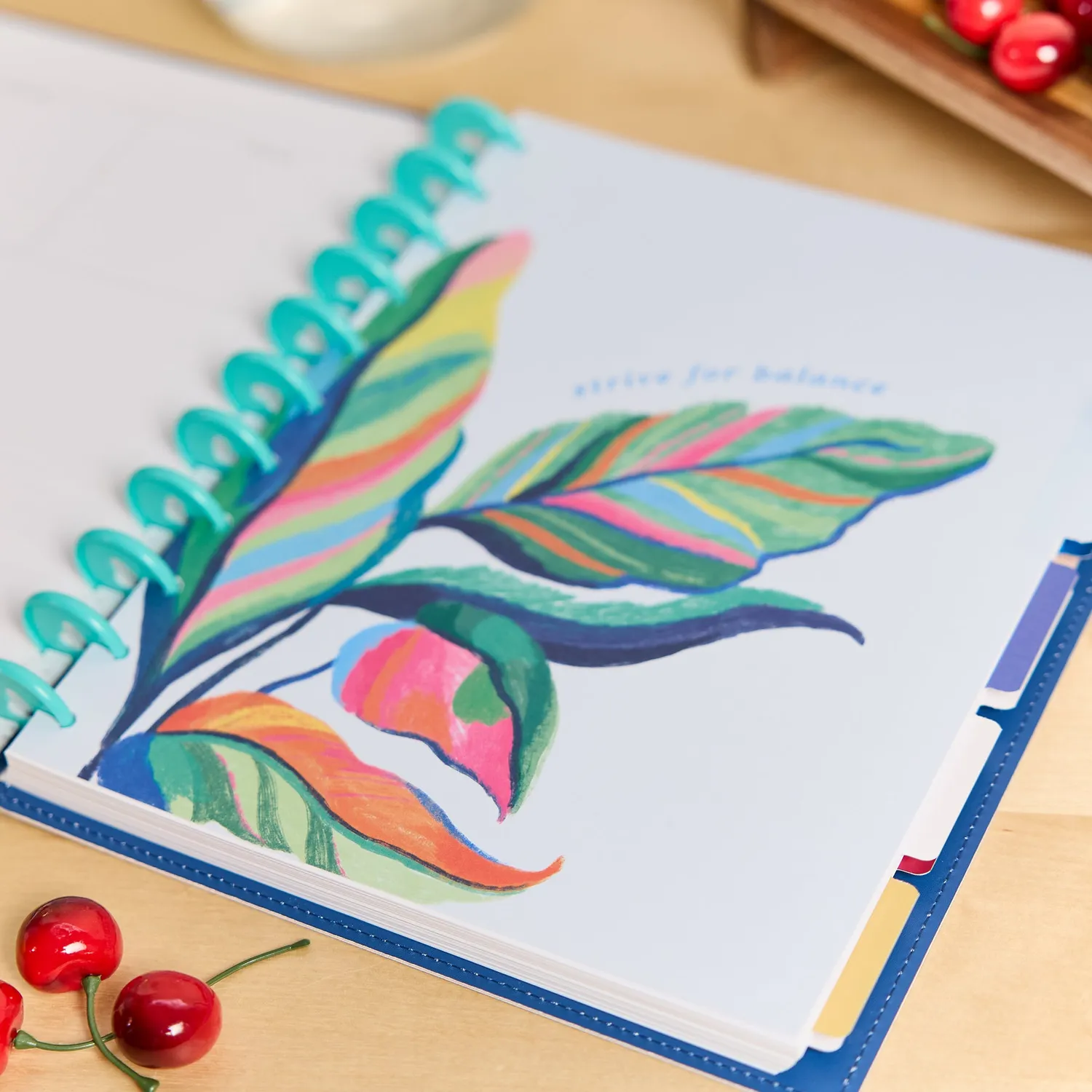 Happy Planner Sunshine Splash agenda Big Dashboard non daté 12 mois