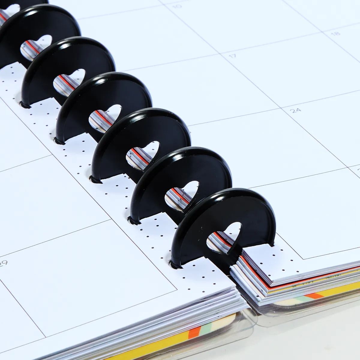 Happy Planner Black Pearl Powder disques metal x11 moyen
