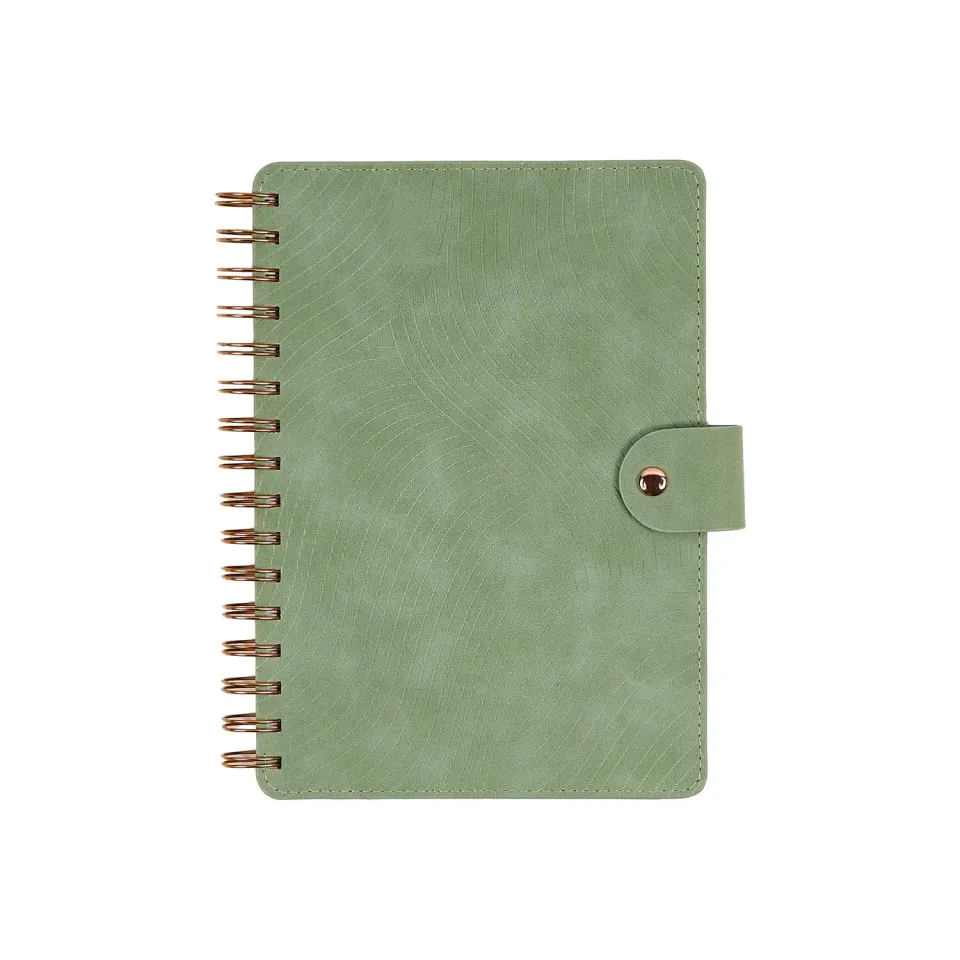 Happy Planner Citrine Sage Waves 2027 agenda A5 sage 12 mois