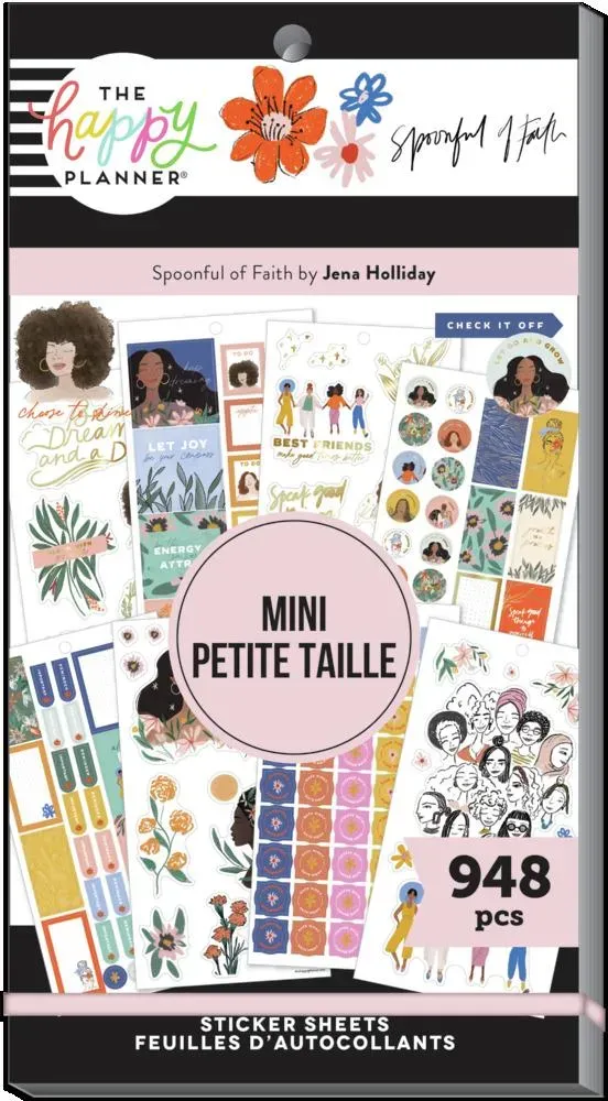 Happy Planner Spoonful of Faith stickers mini foi 948