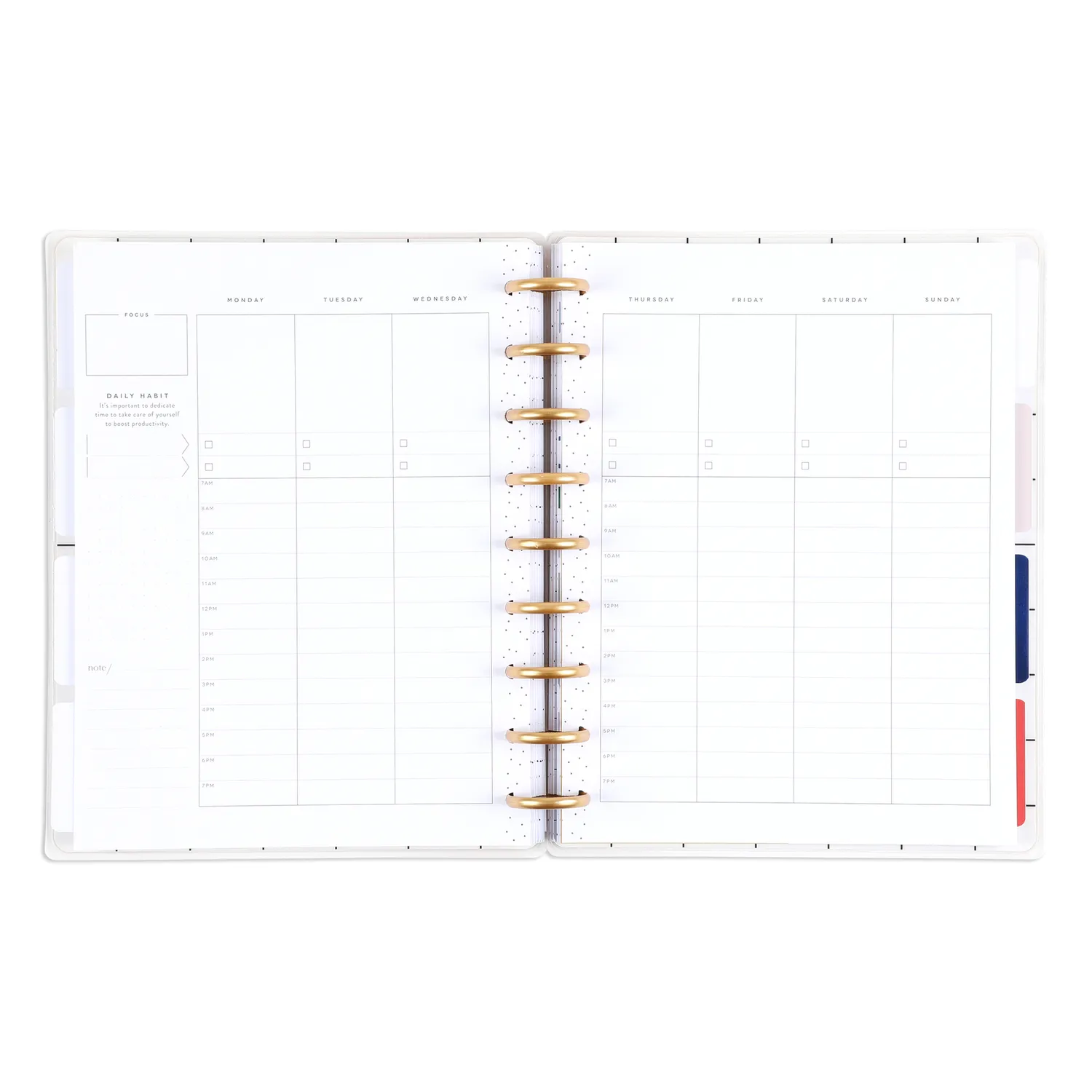 Happy Planner Everybody's Business agenda Classic non daté 12 mois