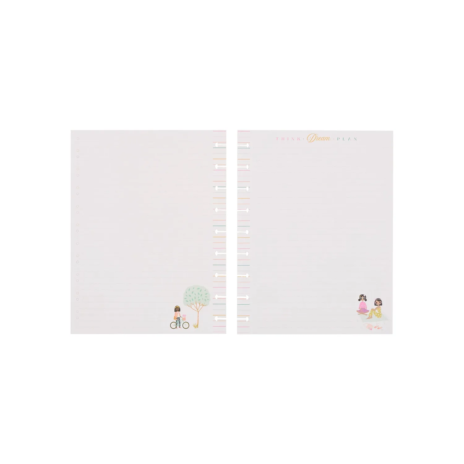 Happy Planner Squad Goals recharge checklist Classic 40 feuilles
