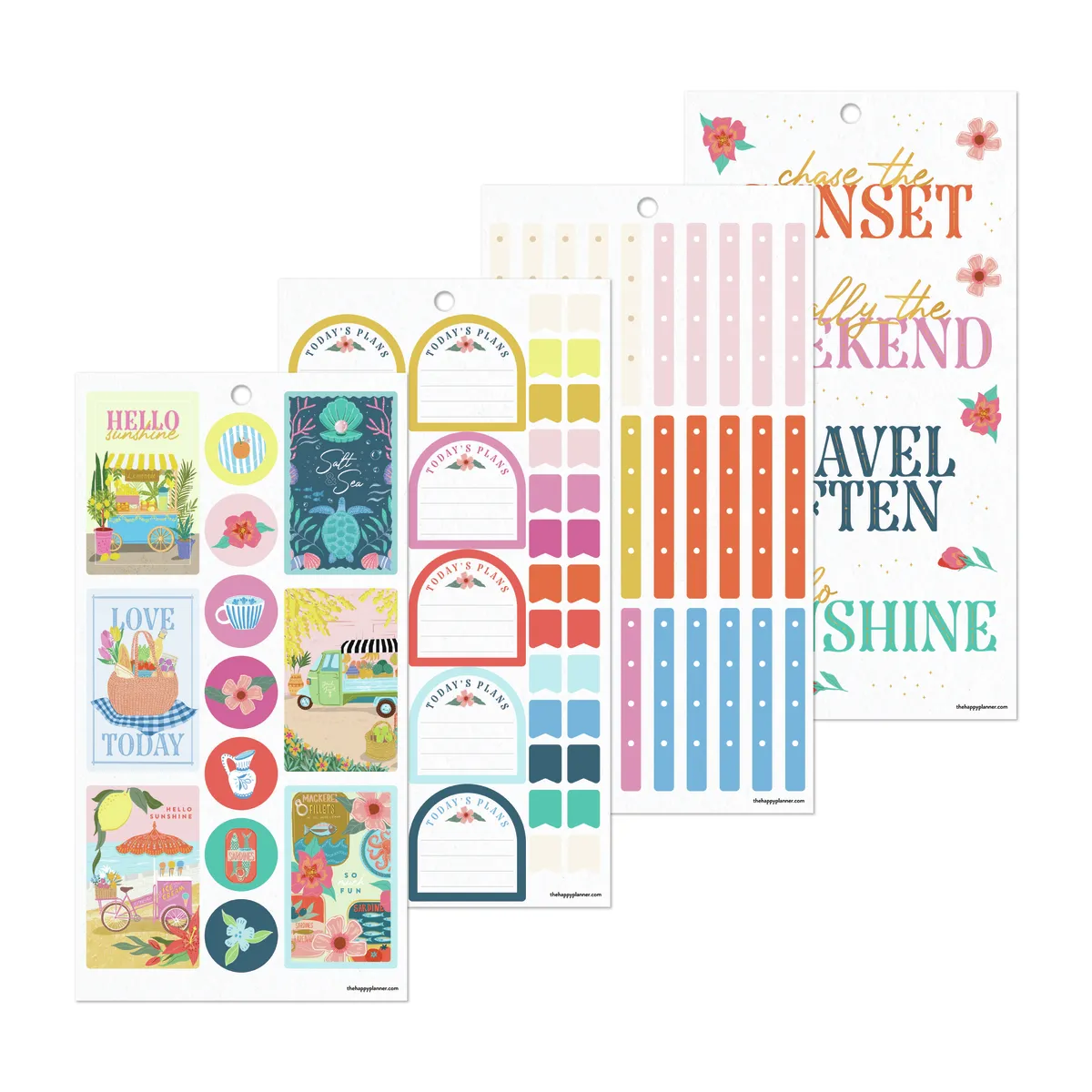 Happy Planner Summer Fun stickers value pack 795 pièces