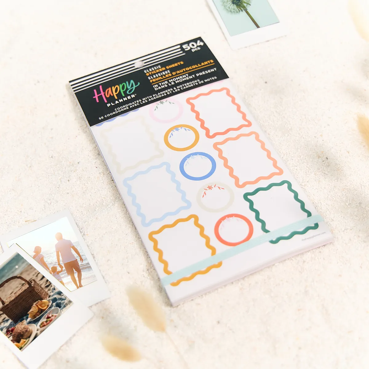 Happy Planner In the Moment stickers floral 30 planches 504