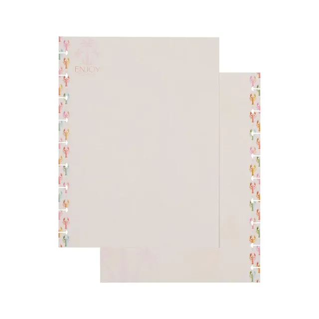 Happy Planner Palm Beach recharge papier Classic 40 feuilles pointillé