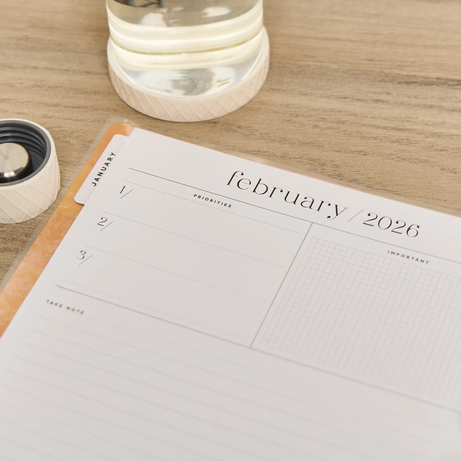 Happy Planner Textured Canvas 2026 agenda vertical Big