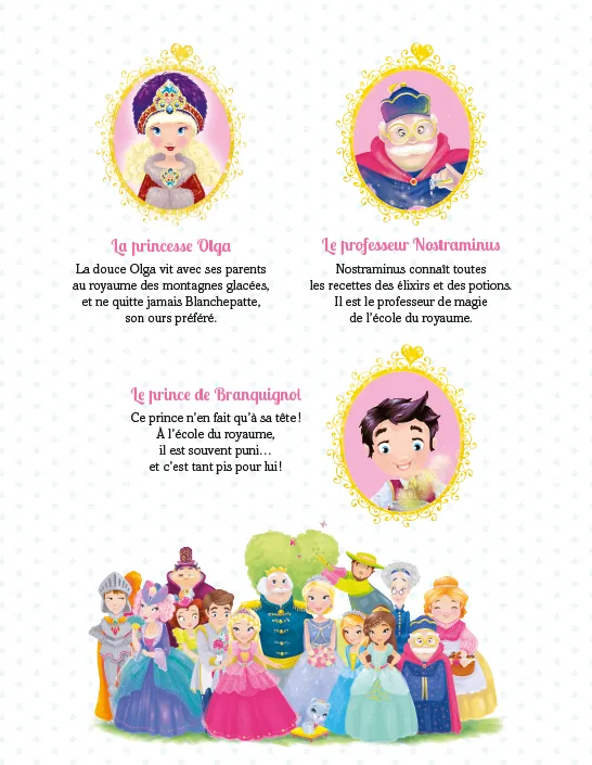 Frigobloc Trois princesses histoires 2018 livre avec poster dès 4 ans