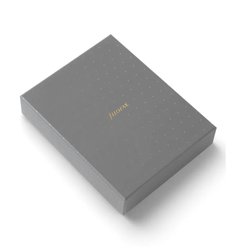 Filofax Lockwood Personal organiseur cuir gris
