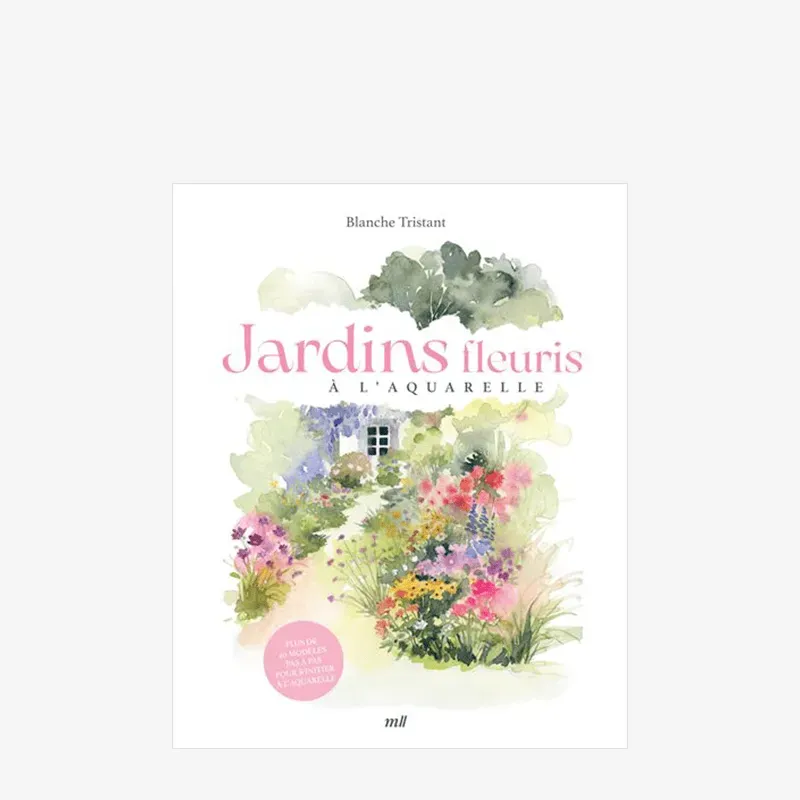 My365 Jardins fleuris à l'aquarelle livre beaux-arts