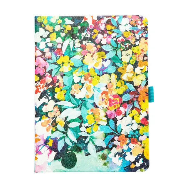 Happy Planner Serene Garden carnet pointillé 80 feuilles floral