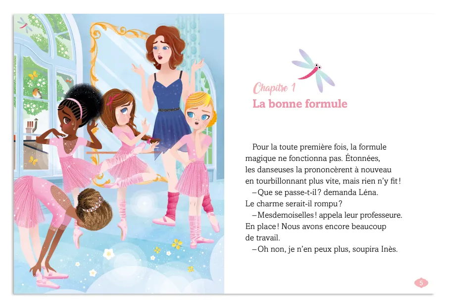 Frigobloc Une deux trois Danseuses Tome 9 Grand Spectacle roman danse